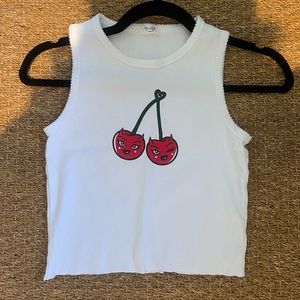 Brandy Melville / John Galt Graphic Tank Top